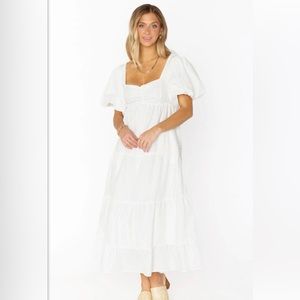 NWT Size L Show Me Your Mumu Odette Midi Dress